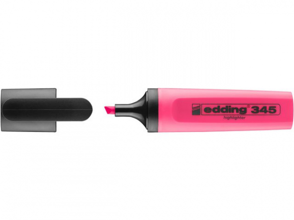 Tekstmarker Edding 345 Rosa (10 stk)