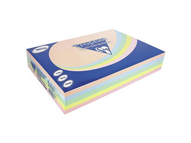 Kopipapir Trophee A4 160G Past.ass (250 ark)