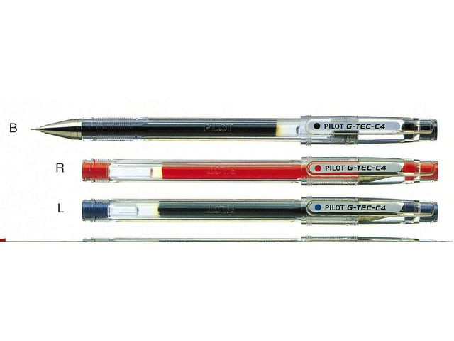 Geleroller Pilot G-Tec-C4 Blå (12 stk)