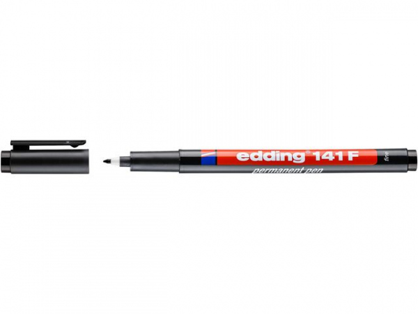 Overheadpenn Edding 141F Perm. Sort (10 stk)