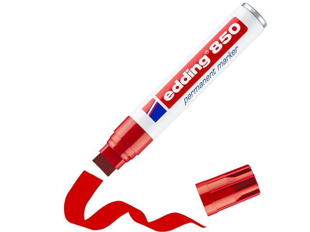 Merkepenn Edding 850 Rød
