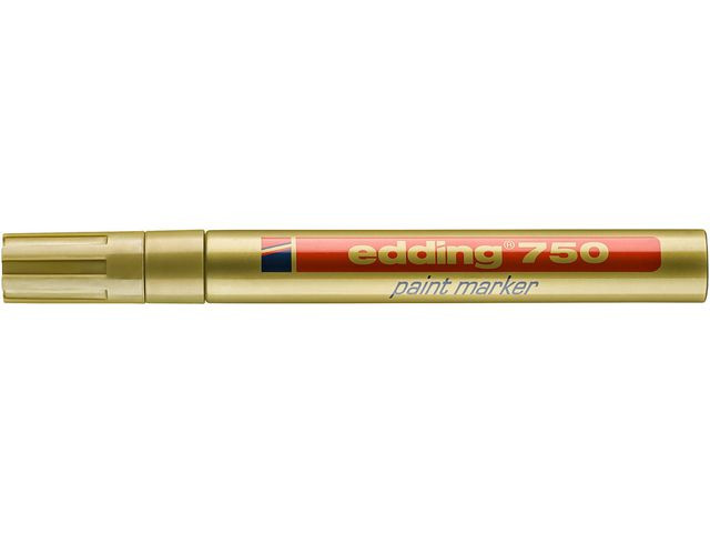 Paintmarker Edding 750 Gull (10 stk)