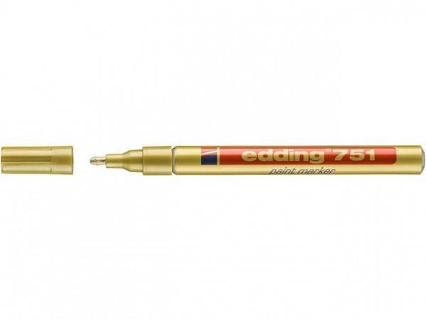 Paintmarker Edding 751 Gull (10 stk)