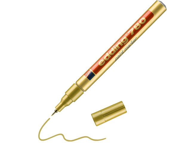 Paintmarker Edding 780 Gull (10 stk)