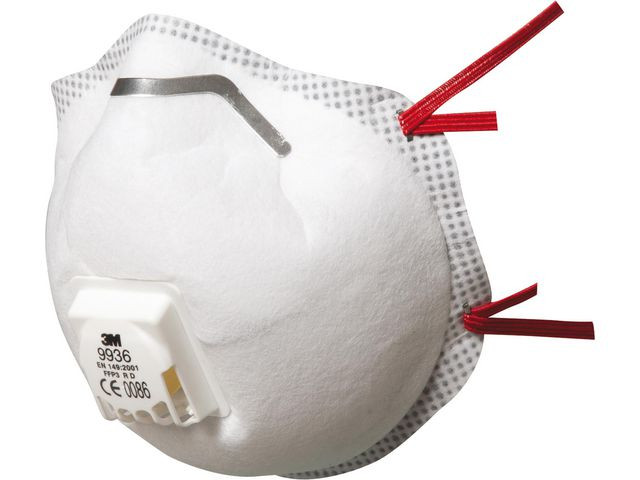 Støvmaske 3M 9936 Spesial Ffp3M/Vent (5 stk)