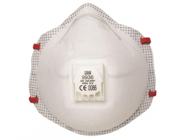 Støvmaske 3M 9936 Spesial Ffp3M/Vent (5 stk)