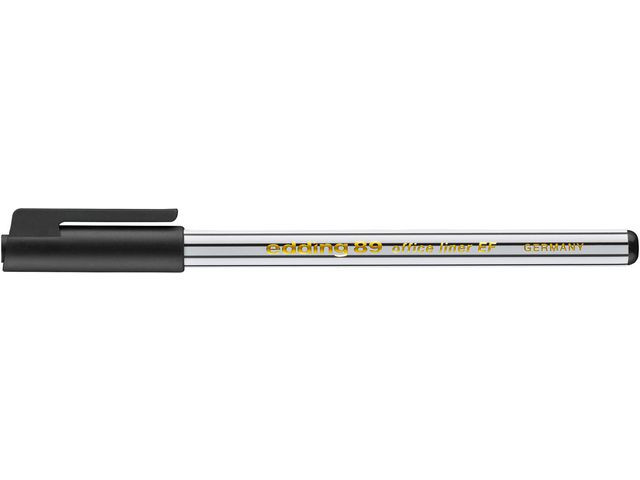 Fineliner Edding 89 Office Liner Ef Sort (10 stk)