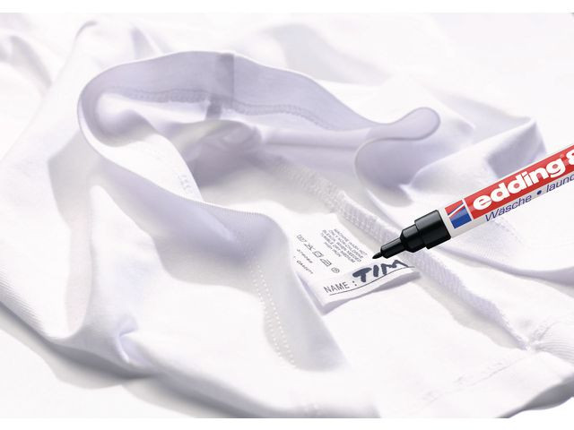 Merkepenn Edding Spesial Tekstil Sort