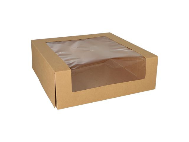 BildeKakeeske 30X30X10Cm M/Lokk Vindu (25 stk)