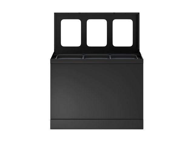 Avfallsbeholder Bica 830 3X10L Antrasitt