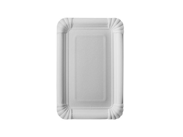 BildeTallerken Pure Papp 13X20Cm Hvit (25 stk)