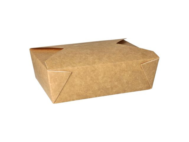 BildeTakeawayboks Papp Foldet 1600Ml (50 stk)