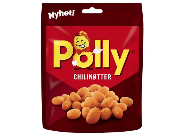 BildePeanøtter Polly Chilinøtter 160G