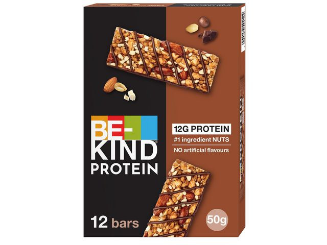 Nøttebar Be-Kind Melkesjokolade Latte (12 stk)