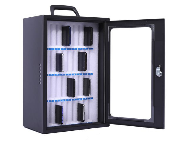 Mobiloppbevaring Pavo 36 Telefoner Sort