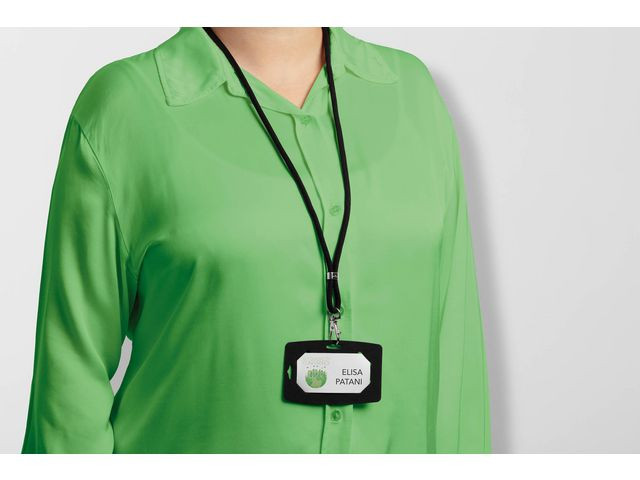 Halssnor Durable Rpet M/Karabinkrok (10 stk)