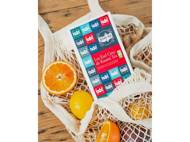 Te Kusmi Økologisk Earl Grey Ass. (24 stk)