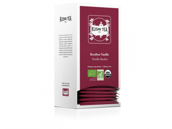 Te Kusmi Økologisk Vanilje Rooibos (25 stk)