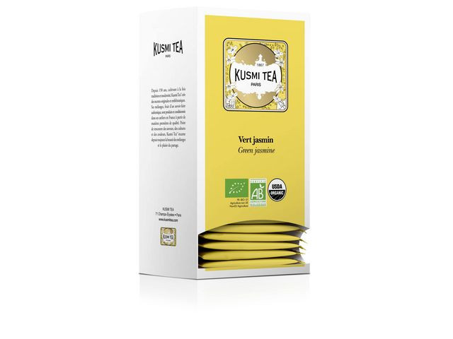 Te Kusmi Økologisk Jasmin Grønn (25 stk)