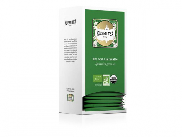 Te Kusmi Økologisk Spearmint Grønn (25 stk)