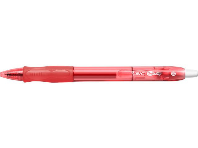 Geleroller Bic Gelocity M Rød (12 stk)