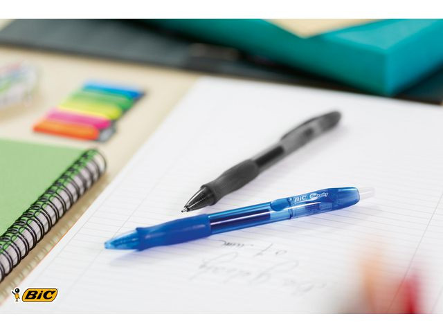 Geleroller Bic Gelocity M Blå (12 stk)