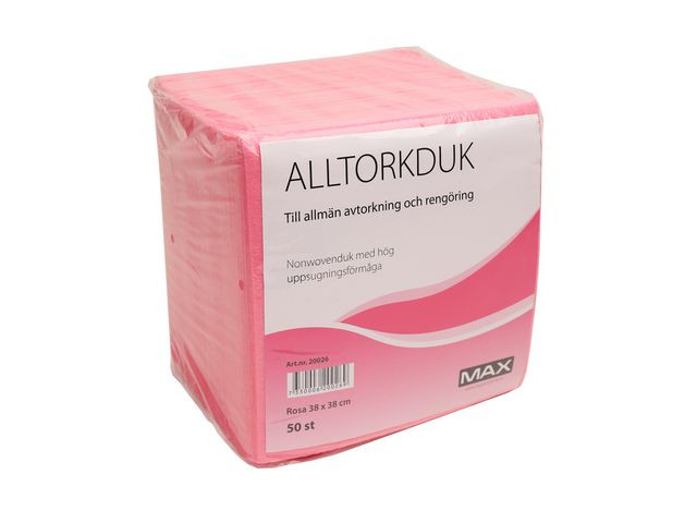 BildeKlut Max Non-Woven 38X38 Rosa (50 stk)