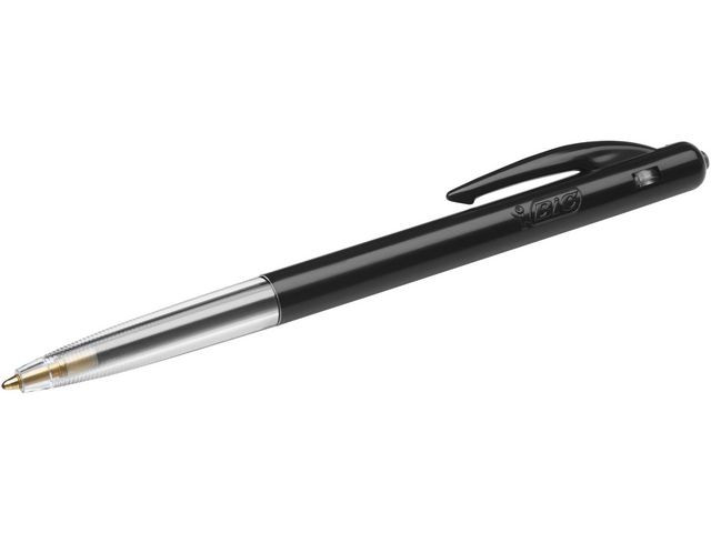 Kulepenn Bic M10 Clic F Sort (50 stk)