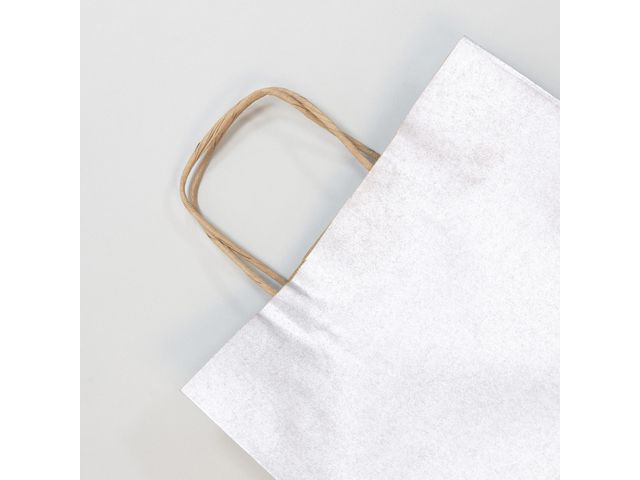 Gavepose Cf Kraft 22X10X27 Cm Sølv (25 stk)