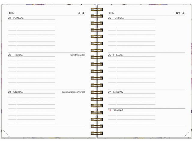Kalender Grieg A6 25/26 Sommer