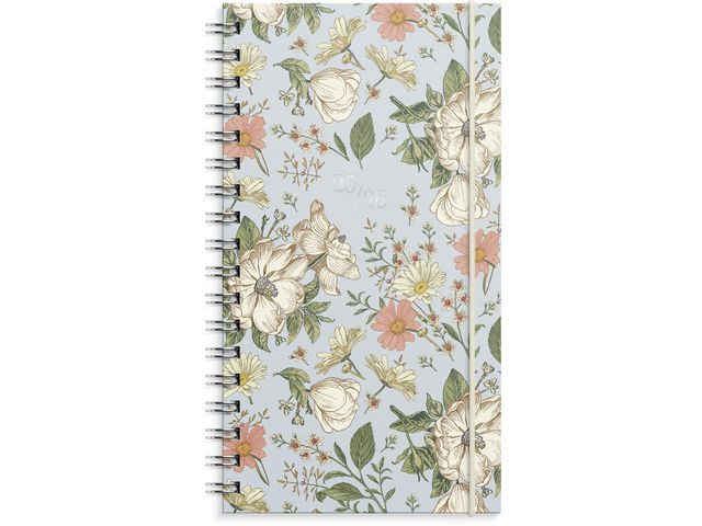 BildeKalender Grieg Slim Spiral 25/26 Blomst