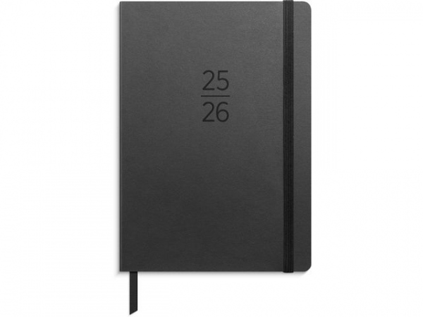 Studentkalender Grieg A5 Myk 25/26 Sort