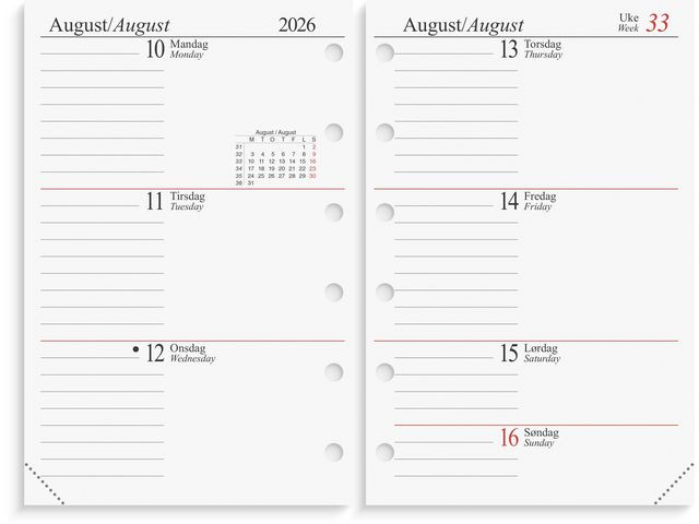 Årspakke Grieg A7 2026 Uke