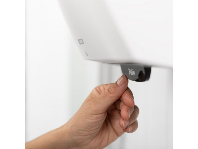 Dispenser Katrin System Tørk Hybrid Sort