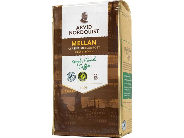 Kaffe Arvid N Mellanrost Filtermalt 500G