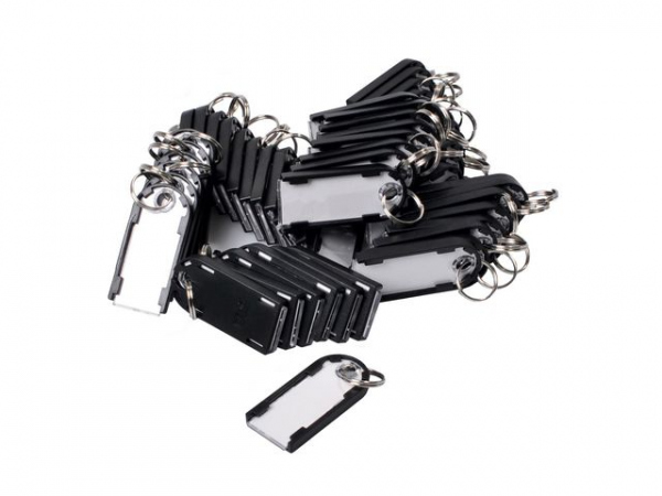 Nøkkelring Pavo Magnetisk Sort (50 stk)