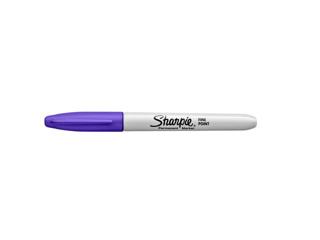 BildeMerkepenn Sharpie F 0,9Mm Lilla (12 stk)