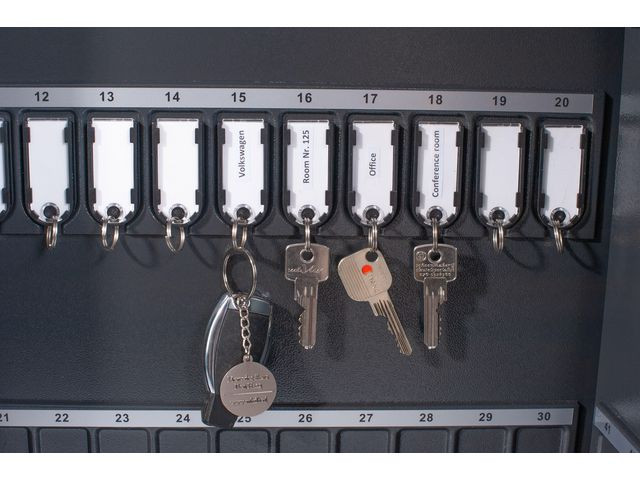 Nøkkelskap Pavo 50 Nøkler Magnetisk Sort