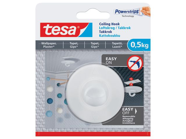BildeKrok Tesa Til Tak Tapet/Gips 0,5Kg