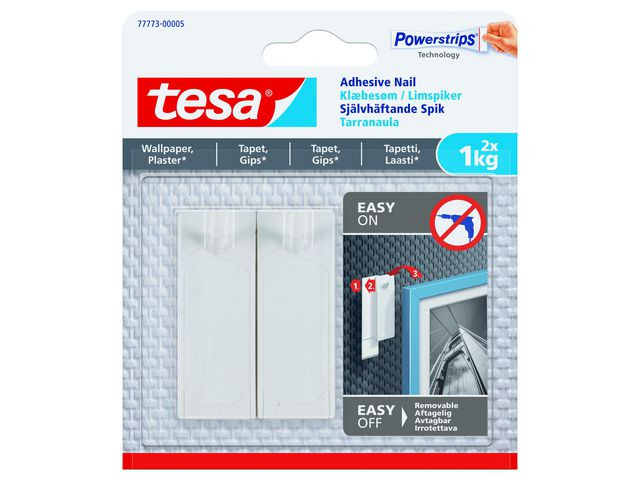 BildeLimspiker Tesa Tapet/Gips 1,0Kg (2 stk)