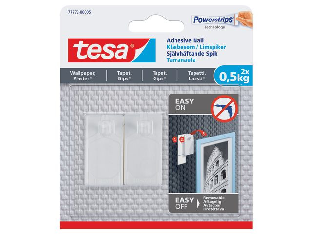 BildeLimspiker Tesa Tapet/Gips 0,5Kg (2 stk)