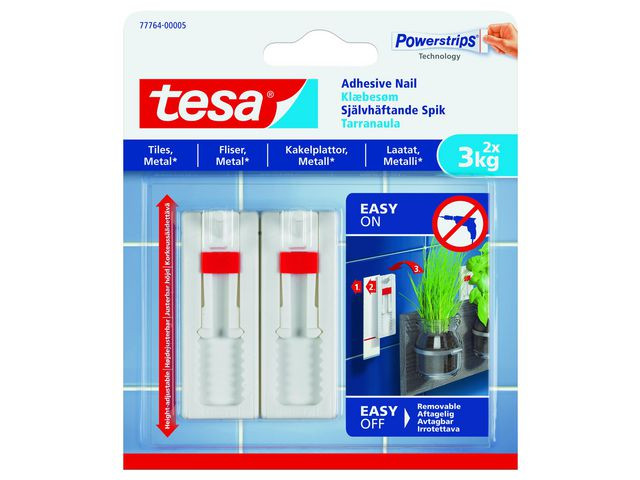 BildeLimspiker Tesa Just. Fliser/Met 3Kg (2 stk)