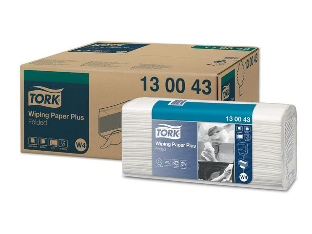 Klut Tork Premium W4 Plus Hvit (200 stk)