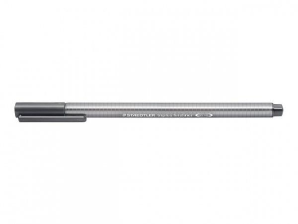 Fiberpenn Staedtler Triplus 0,3Mm Grå (10 stk)