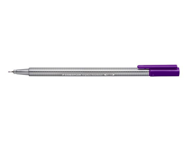 Fiberpenn Staedtler Triplus 0,3Mm Lilla (10 stk)