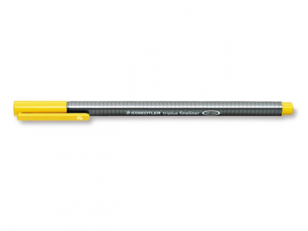 Fiberpenn Staedtler Triplus 0,3Mm Gul (10 stk)