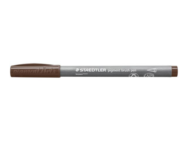 BildeFiberpenn Staedtler Brush Brun