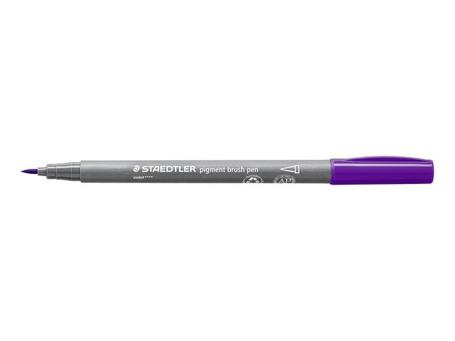 BildeFiberpenn Staedtler Brush Lilla