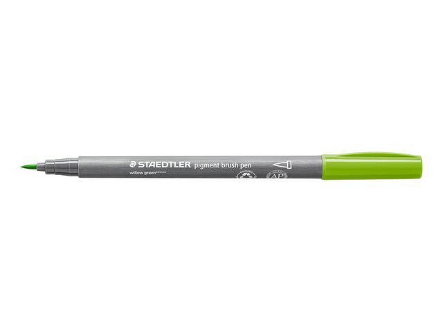 Fiberpenn Staedtler Brush Løvgrønn