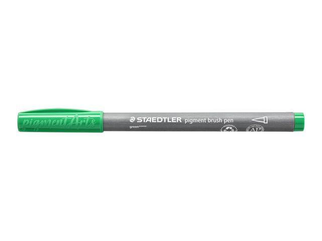 BildeFiberpenn Staedtler Brush Grønn